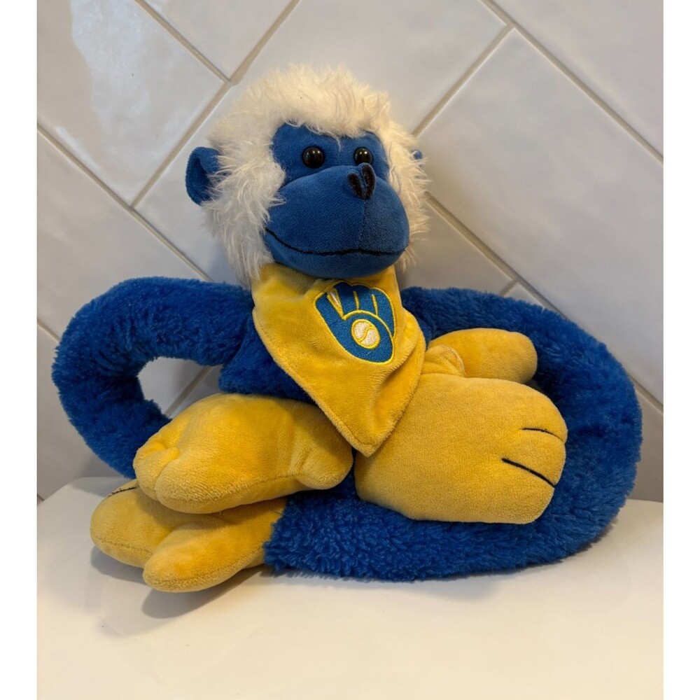 Vtg Forever Collectibles Rally Monkey Milwaukee Brewers MLB collectible